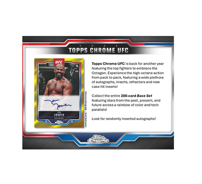 2025 Topps Chrome UFC Mega 20-Box Case