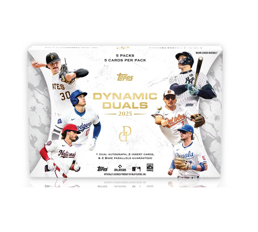 2025 Topps Dynamic Duals Baseball Hobby Box