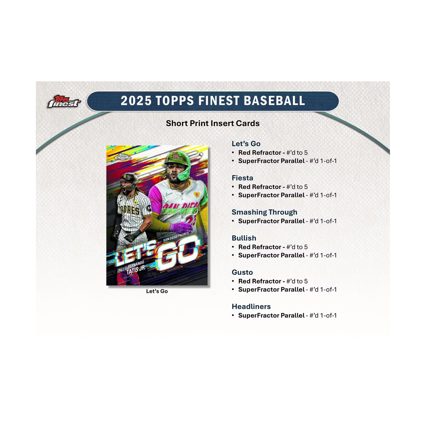 2025 Topps Finest Baseball Hobby Box