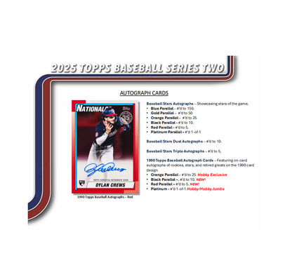 2025 Topps Series 2 Baseball Hobby Box