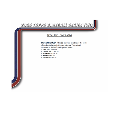 2025 Topps Series 2 Baseball Blaster 40-Box Case