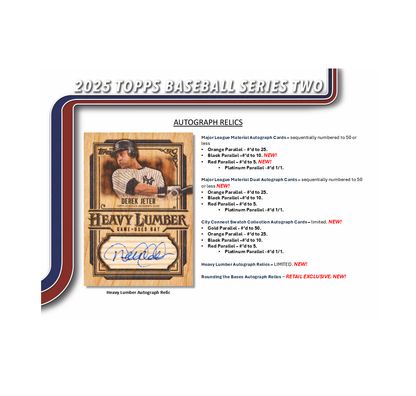 2025 Topps Series 2 Baseball Blaster 40-Box Case
