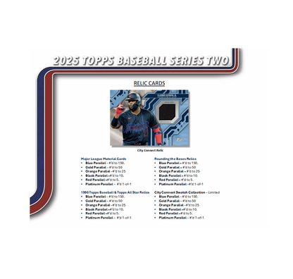 2025 Topps Series 2 Baseball Blaster 40-Box Case