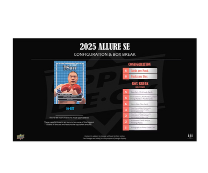 2025 Upper Deck Allure SE Hobby Pack