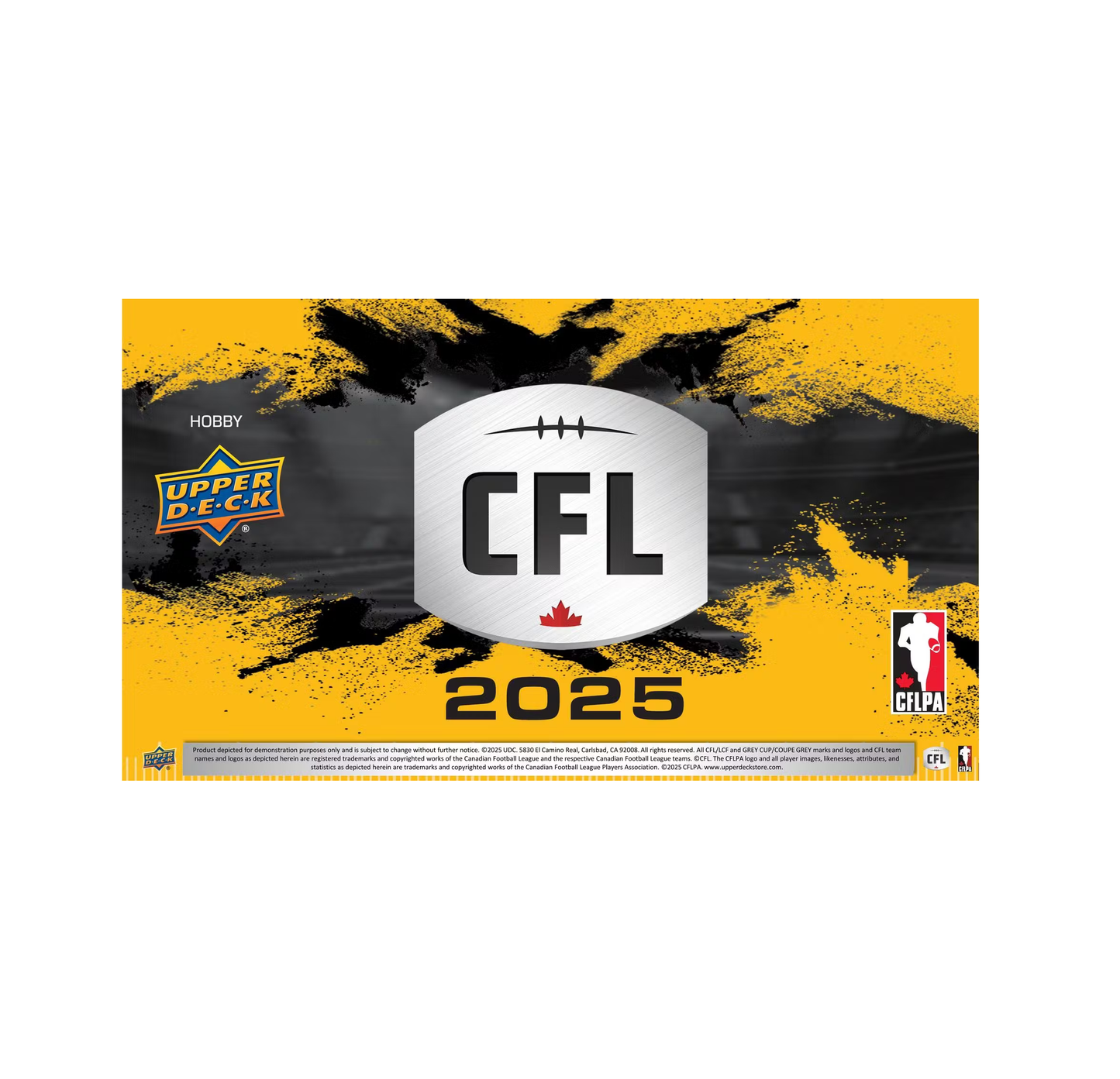 2025 Upper Deck CFL Canadian Football League Hobby Box