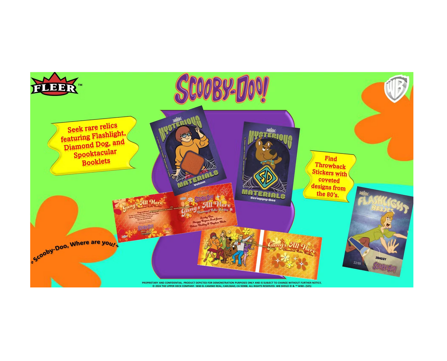 2025 Upper Deck Fleer Scooby Doo Hobby Pack