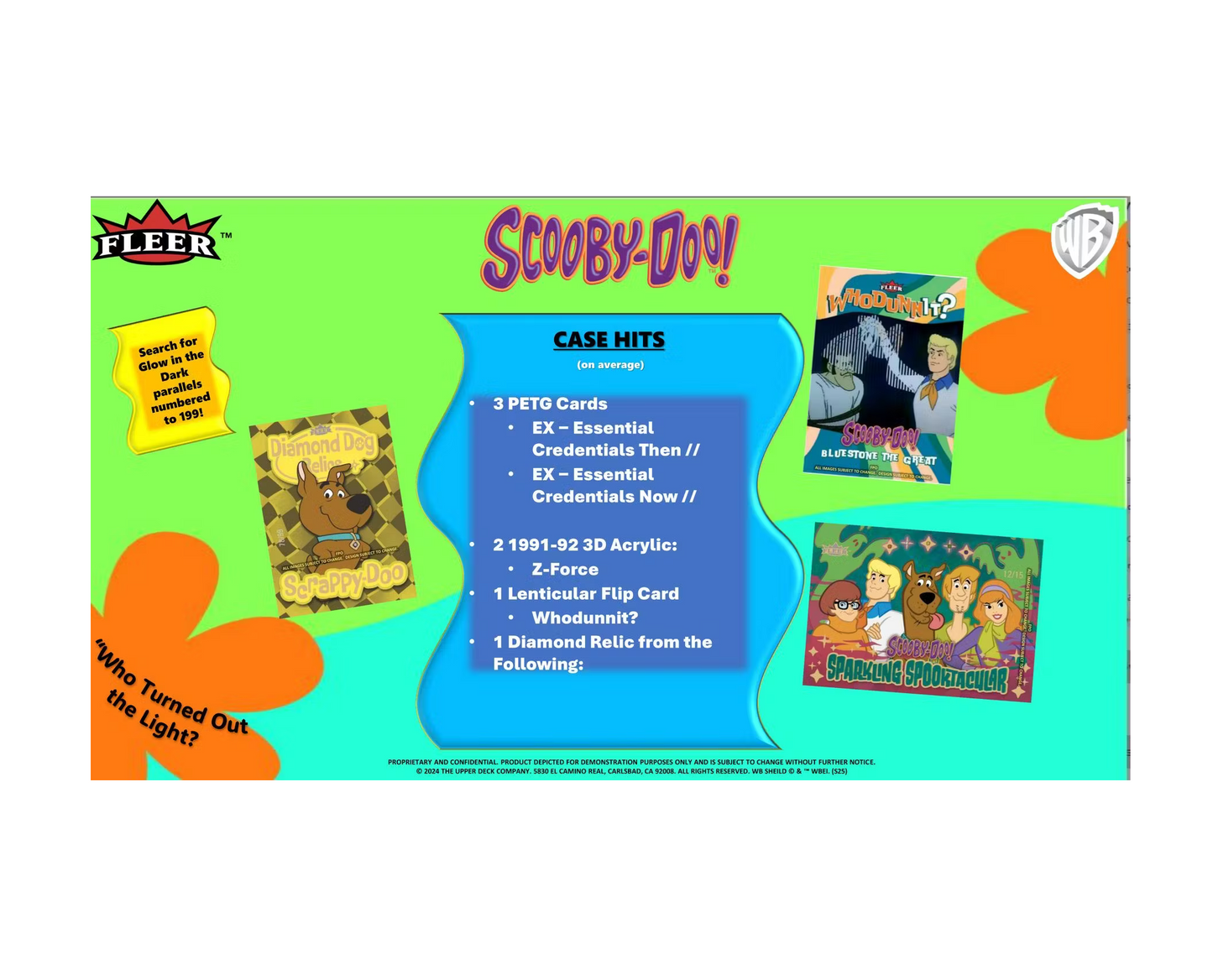 2025 Upper Deck Fleer Scooby Doo Hobby Pack