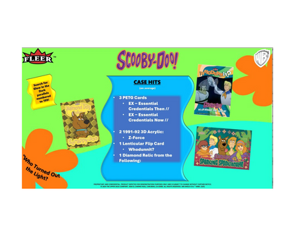 2025 Upper Deck Fleer Scooby Doo Hobby Pack