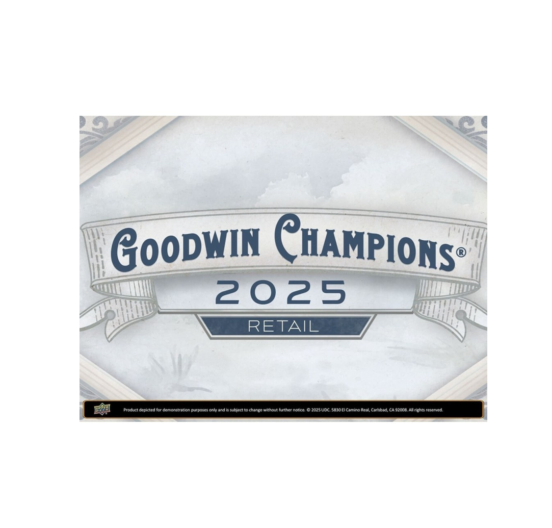 2025 Upper Deck Goodwin Champions Blaster 20-Box Case