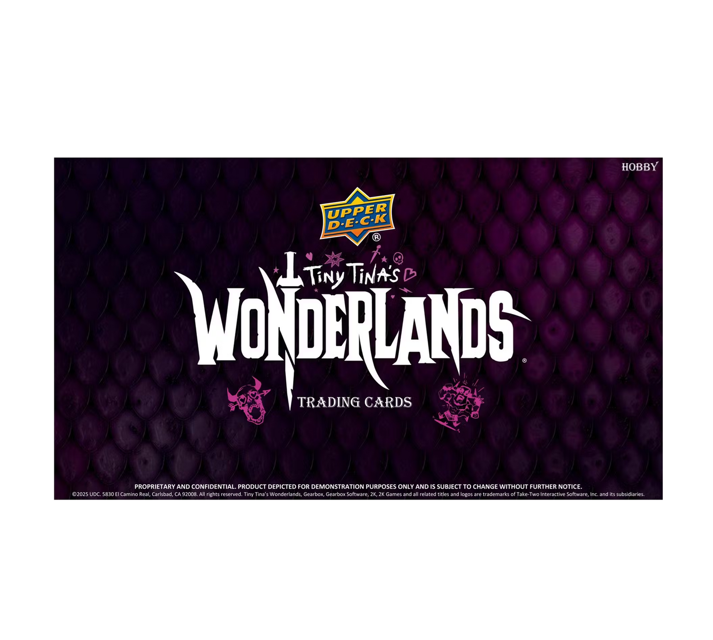 2025 Upper Deck Tiny Tina's Wonderlands Hobby Pack