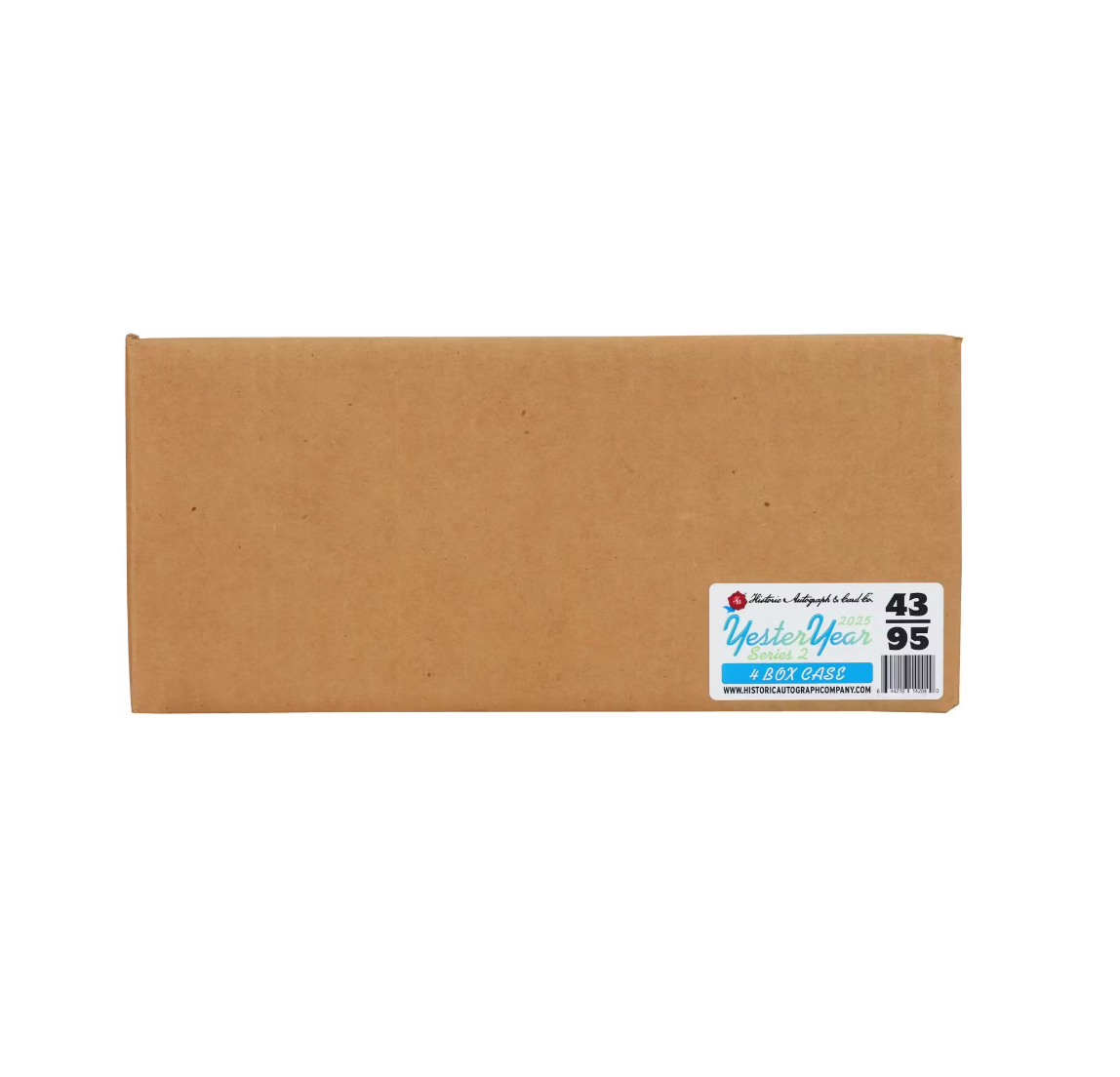 2025 Historic Autographs YesterYear Series 2 Hobby 4-Box Case