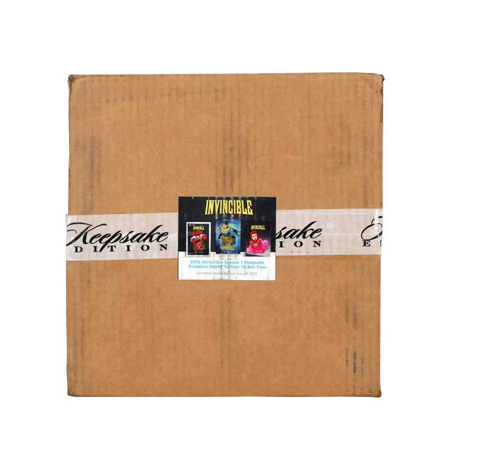 2025 Keepsake Invincible Season 1 Premiere Hobby 10-Box Case