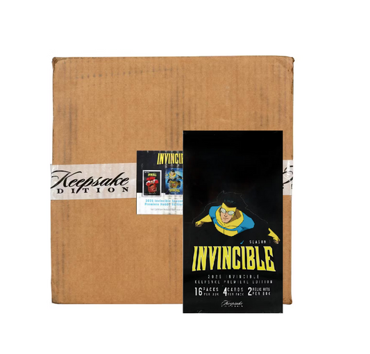 2025 Keepsake Invincible Season 1 Premiere Hobby 10-Box Case