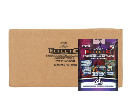2025 Leaf Eclectic PBA Hobby 12-Box Case