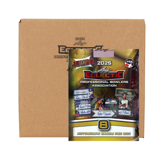 2025 Leaf Eclectic PBA Jumbo 8-Box Case