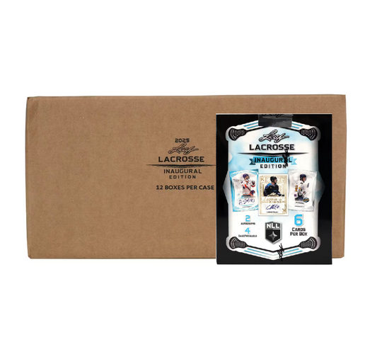 2025 Leaf National Lacrosse League Premier Edition 12-Box Case