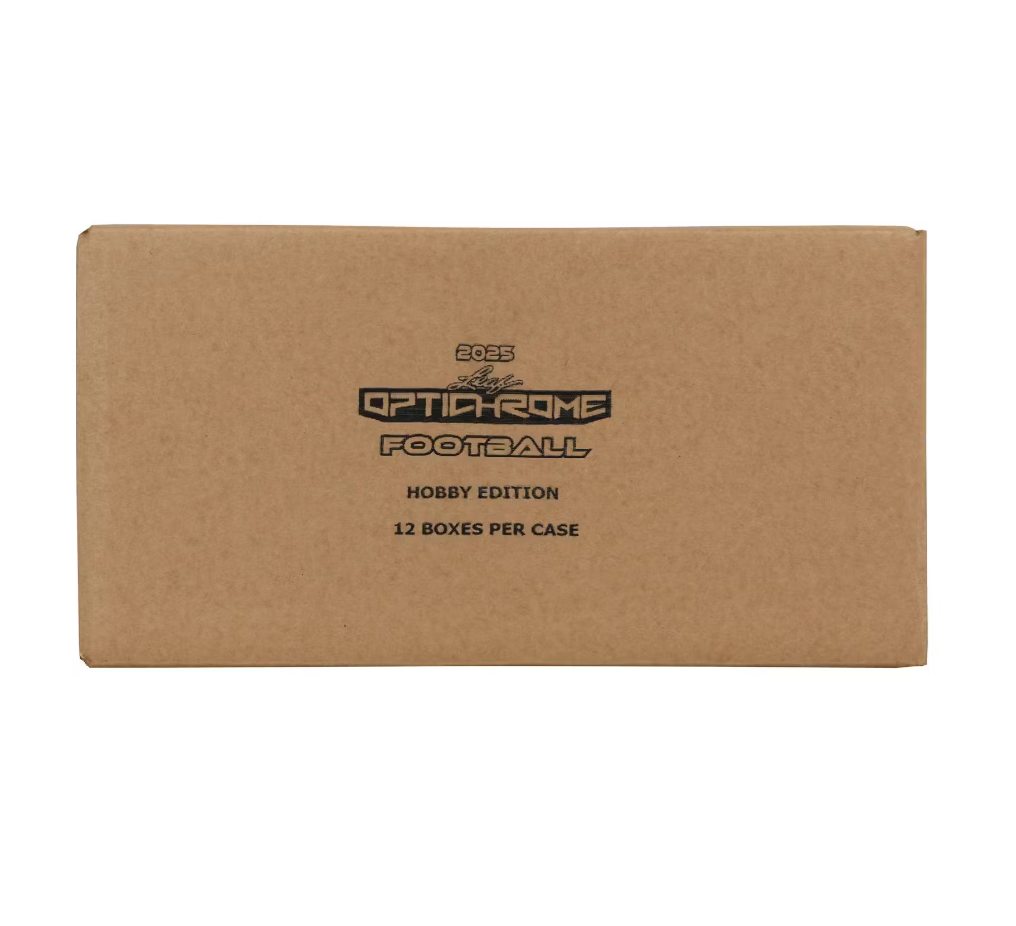 2025 Leaf Optichrome Football Hobby 12-Box Case