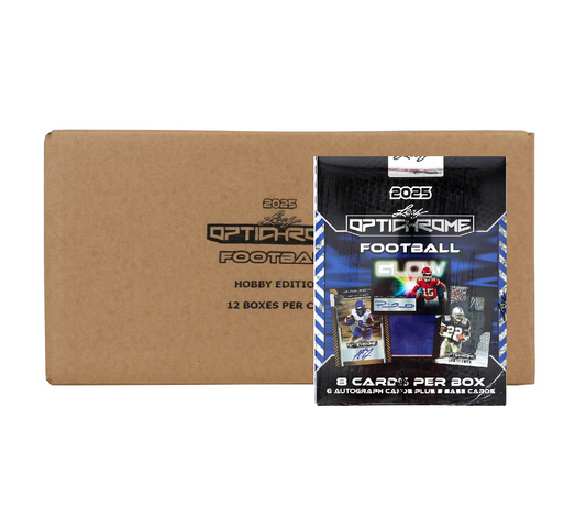 2025 Leaf Optichrome Football Hobby 12-Box Case