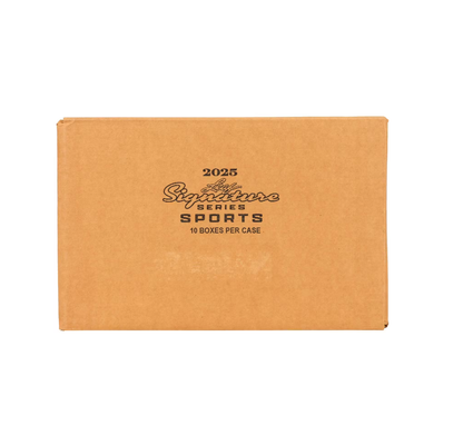 2025 Leaf Signature Series Sports Hobby 10-Box Case