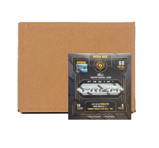 2025 Panini Prizm FIFA Club World Cup Soccer Hobby Mega 20-Box Case