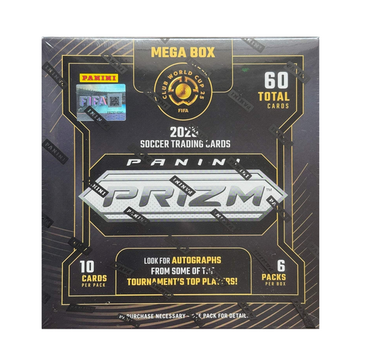 2025 Panini Prizm FIFA Club World Cup Soccer Hobby Mega Box