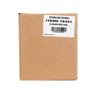 2025 Panini Score Football Hobby 12-Box Case