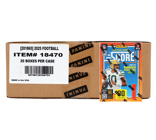 2025 Panini Score Football Hobby Blaster 20-Box Case