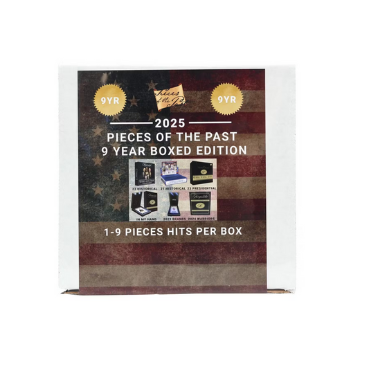 2025 Pieces of the Past 9 Year Boxed Edition Hobby Box