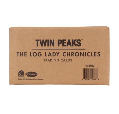 2025 Rittenhouse Twin Peaks The Log Lady Chronicles Trading Cards Hobby 12-Box Case