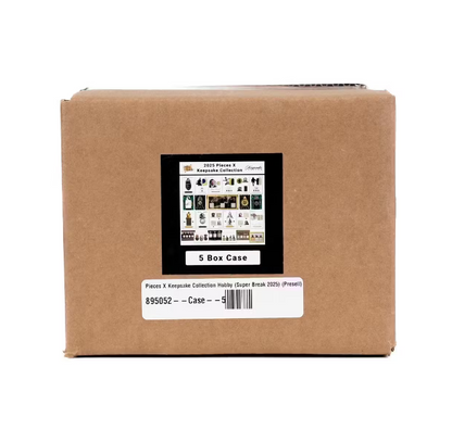 2025 Super Break Keepsake Pieces X Collection Hobby 5-Box Case