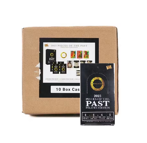 2025 Super Break Pieces of the Past Pirates Edition Hobby 10-Box Case
