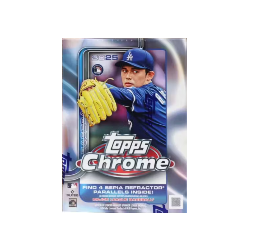 2025 Topps Chrome Baseball Blaster 40-Box Case