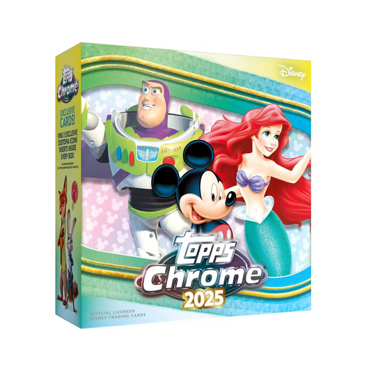 2025 Topps Chrome Disney Mega 20-Box Case