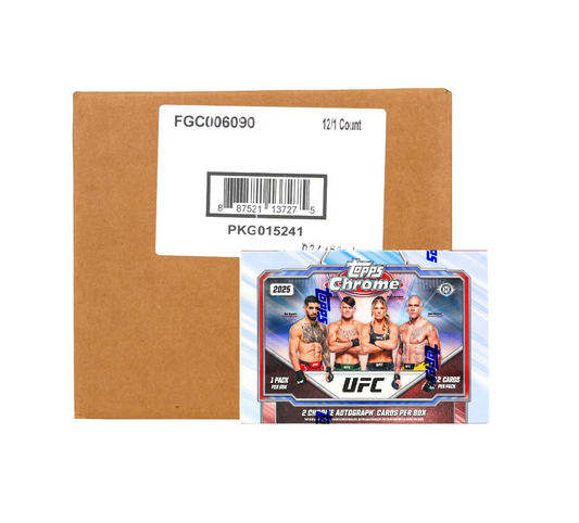 2025 Topps Chrome UFC Breaker's Delight 12-Box Case