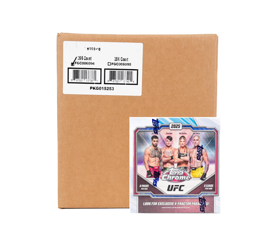 2025 Topps Chrome UFC Mega 20-Box Case