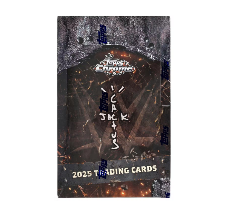 2025 Topps Chrome WWE x Cactus Jack Hobby 12-Box Case