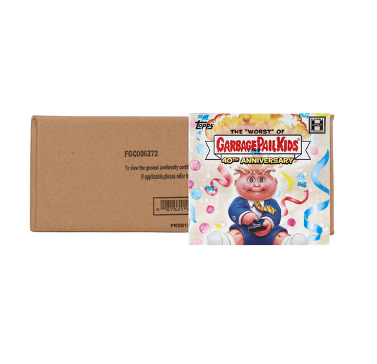 2025 Topps Garbage Pail Kids 40th Anniversary Worst of 2025 Hobby 10-Box Case