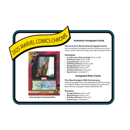 2025 Topps Marvel Chrome Blaster Box
