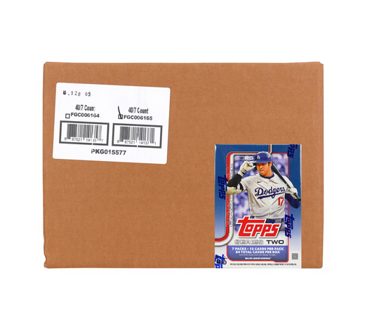 2025 Topps Series 2 Baseball Blaster 40-Box Case