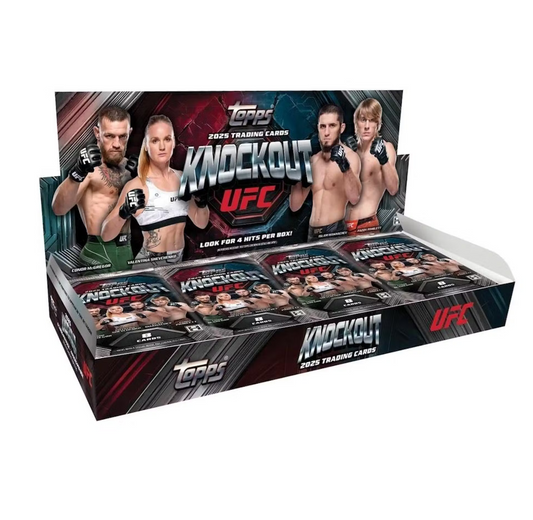 2025 Topps UFC Knockout Hobby 8-Box Case
