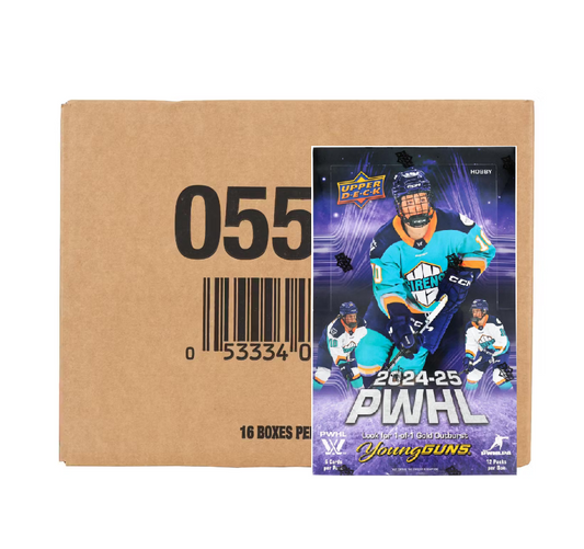 2025 Upper Deck PWHL Hockey Hobby 16-Box Case
