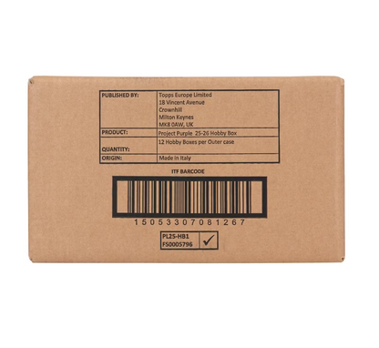 2026 Topps Premier League Soccer Hobby 12-Box Case
