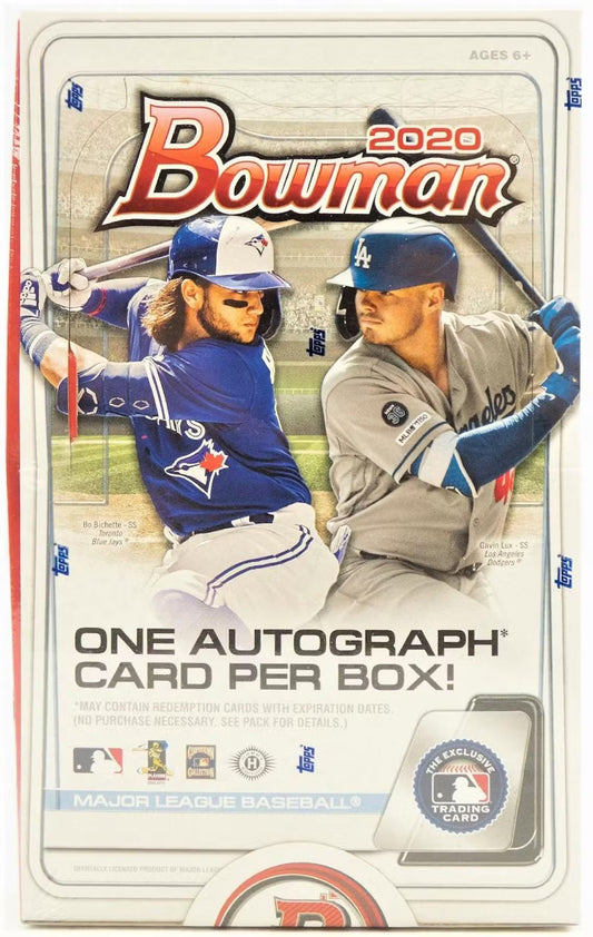 2020 Bowman Baseball Hobby Box
