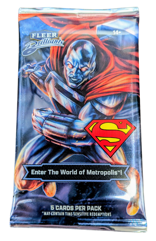 2025 Upper Deck Fleer Brilliants Superman Mega Pack