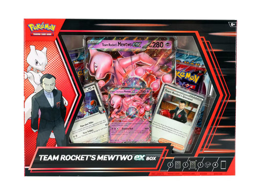 Pokemon Team Rocket's Mewtwo ex Box