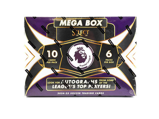 2024-25 Panini Select Premier League Soccer Hobby Mega Box