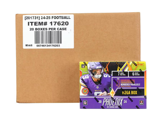 2024 Panini Phoenix Football Hobby International Mega 20-Box Case