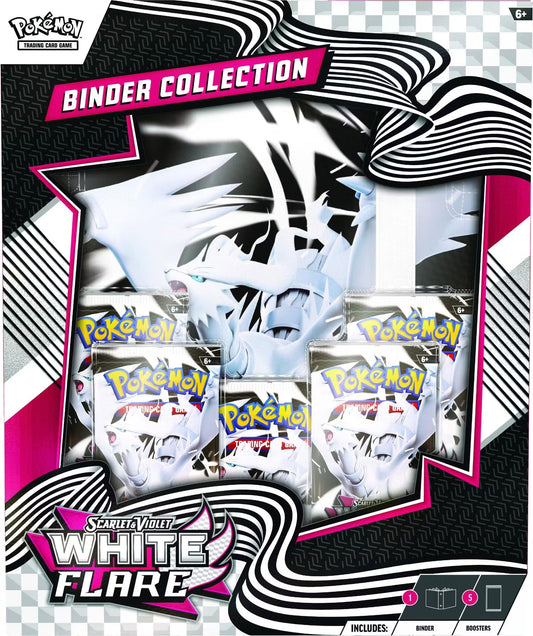 Pokemon Scarlet & Violet: White Flare Binder Collection Box