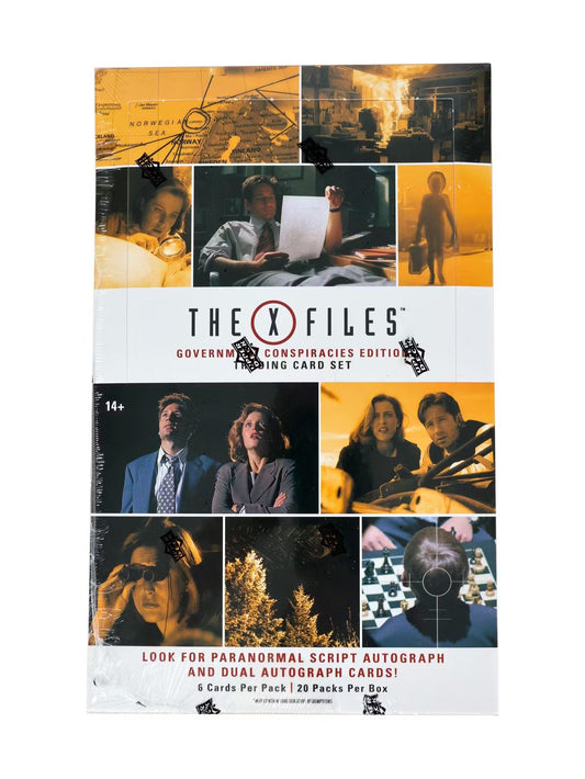 The X-Files: Government Conspiracies Edition Hobby Box (Upper Deck 2025)