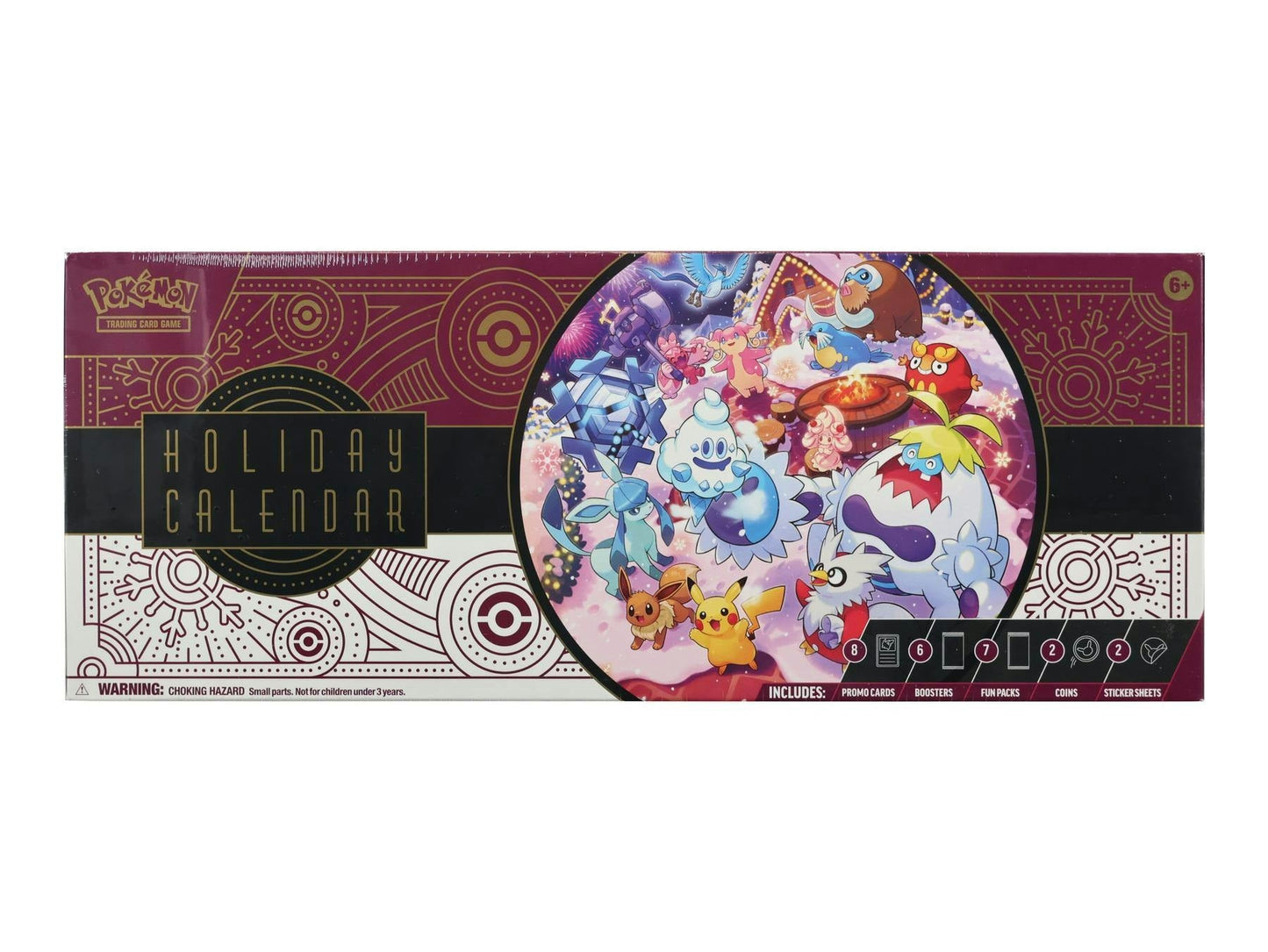 2025 Pokemon Holiday Calender 6-Box Case